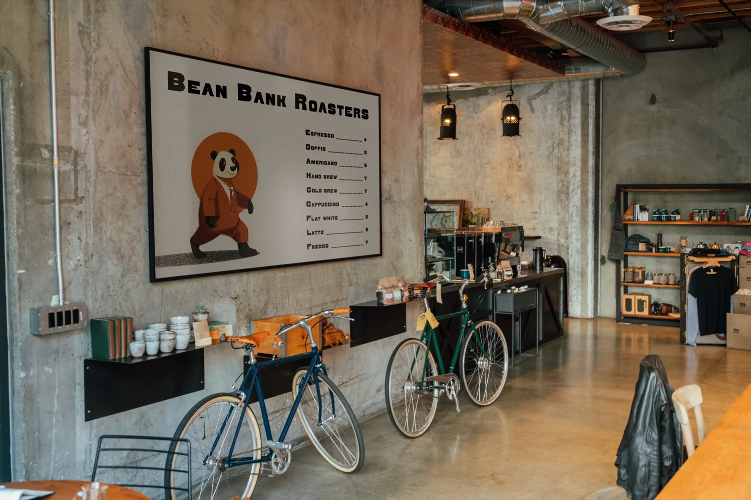 Sediul magazinului BeanBank · Alkeme Design
