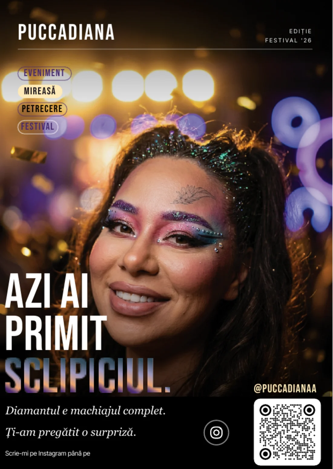 Imprimeu Pucca Diana · Alkeme Design